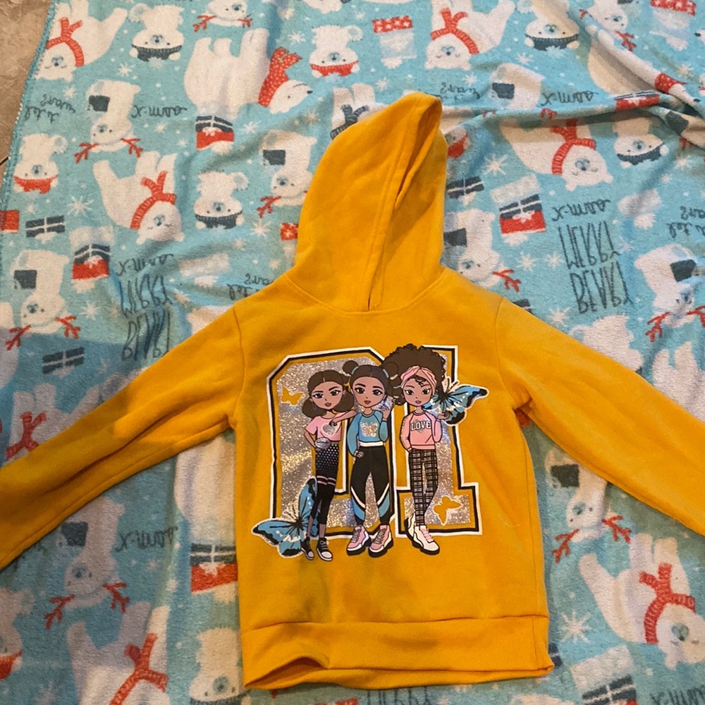 Girls hoodie size 7y